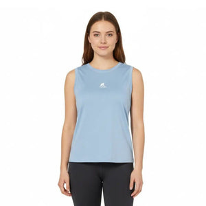 Cropped Top Merino 140 - Blue Aletsch - Débardeur - Fjork Merino
