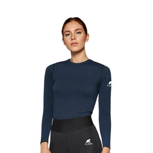 Bjork ML 140 Femme - Blue St Moritz - Baselayers - Fjork Merino