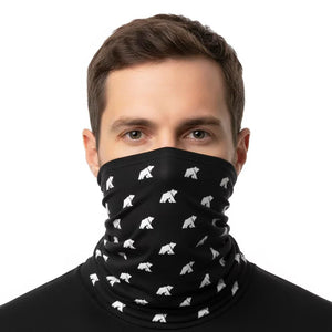 Cache cou réversible - Black Laax - Accessoires - Fjork Merino