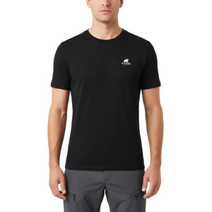 Finn MC 140 Homme - Black Laax - T-shirt - Fjork Merino