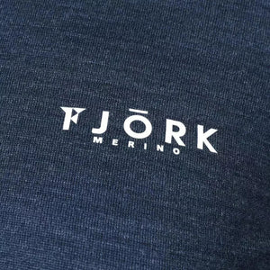 Bjork Zip 210 Femme - Blue St Moritz - Baselayers - Fjork Merino