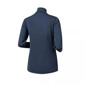 Bjork Zip 210 Femme - Blue St Moritz - Baselayers - Fjork Merino