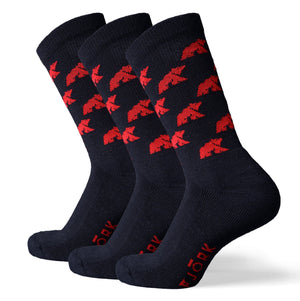 Chaussettes Classic Cut « Ursina » - Pack de 3 paires — Fjork Merino