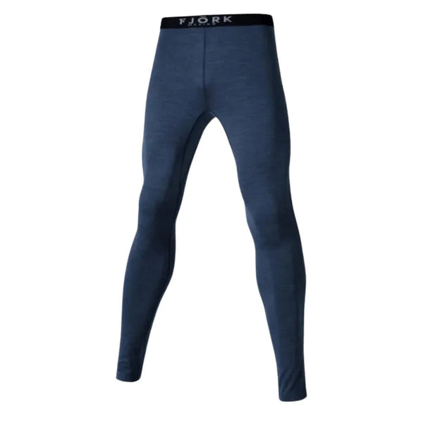 Legging Finn 210 Homme - Blue St Moritz - Leggings - Fjork Merino