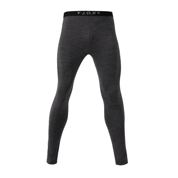 Legging Finn 210 Homme - Grey Zinal - Leggings - Fjork Merino