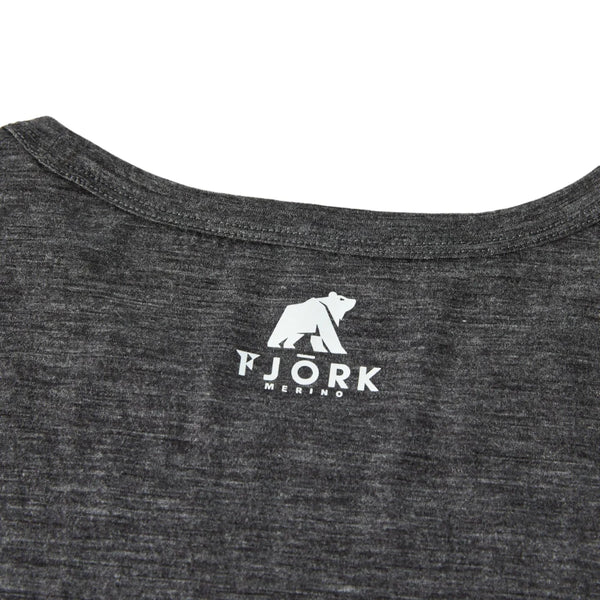 Débardeur Weisshorn Homme - Grey Saas Fee - Débardeur - Fjork Merino