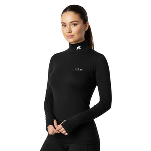 Bjork Roll 210 Femme - Black Laax - Baselayers - Fjork Merino
