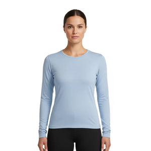 Bjork 210 Femme - Blue Aletsch - Baselayers - Fjork Merino