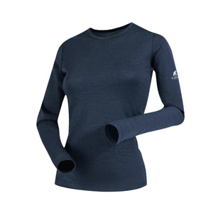 Bjork 210 Femme - Blue St Moritz - Baselayers - Fjork Merino
