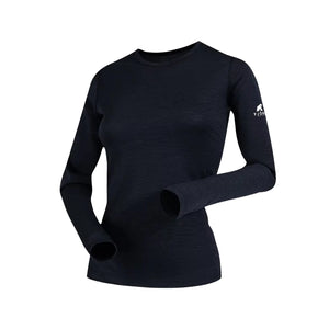 Bjork ML 140 Femme - Black Laax - Baselayers - Fjork Merino