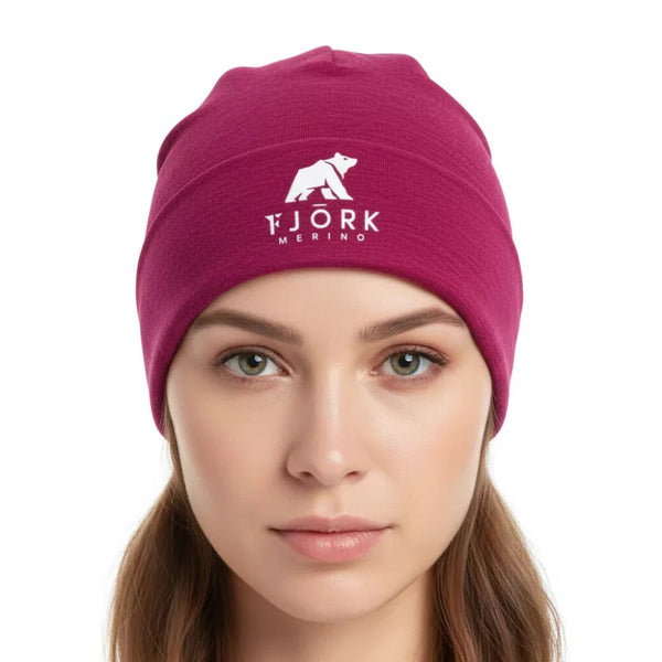 Bonnet Pollux - Pink Montana - Bonnets - Fjork Merino