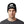 Bonnet Tamaro - Black / White logo - Bonnets - Fjork Merino