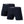 Boxers Strahlorn - Pack de 2 - Black - Sous-vêtements - Fjork Merino
