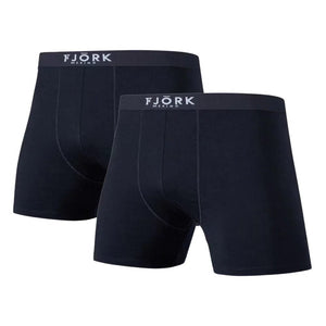 Boxers Strahlorn - Pack de 2 - Black - Sous - vêtements - Fjork Merino