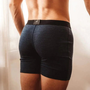 Boxers Strahlorn - Pack de 2 - Blue St Moritz - Sous - vêtements - Fjork Merino