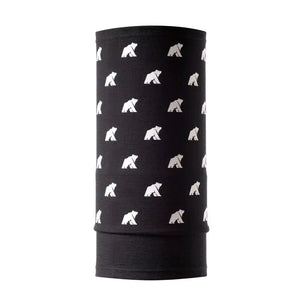Cache cou réversible - Black Laax - Accessoires - Fjork Merino