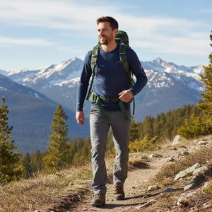 Finn 210 Homme - Blue St Moritz - Baselayers - Fjork Merino