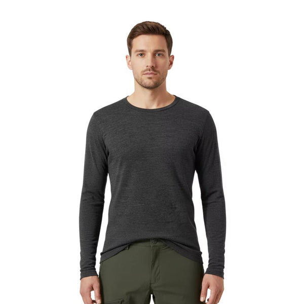 Finn 210 Homme - Grey Zinal - Baselayers - Fjork Merino