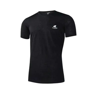 Finn MC 140 Homme - Black Laax - T-shirt - Fjork Merino