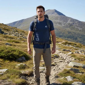 Finn MC 140 Homme - Blue St Moritz - T-shirt - Fjork Merino