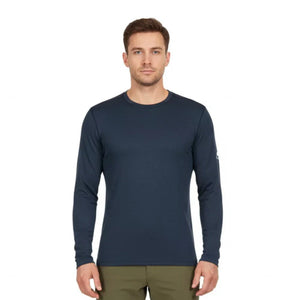 Finn ML 140 Homme - Blue St Moritz - Baselayers - Fjork Merino