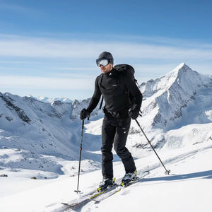 Finn Zip 210 Homme - Black Laax - Baselayers - Fjork Merino