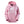 Hoodie Titlis Women - FJORK Merino 🌍 - Pink logo white - Hoodie