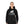 Hoodie Titlis Femme - Black / White logo - Hoodie - Fjork Merino