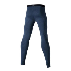 Legging Finn 210 Homme - Blue St Moritz - Leggings - Fjork Merino