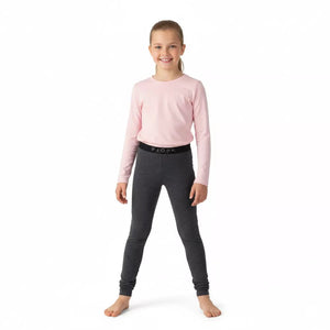 Legging Enfant 210 - Grey Zinal - Leggings - Fjork Merino