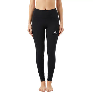 Legging Yoga Femme - Black Laax - Leggings - Fjork Merino