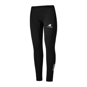 Legging Running Femme - Black Laax - Leggings - Fjork Merino