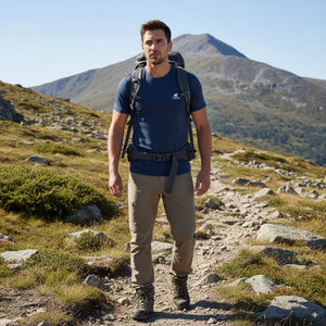 Finn MC 140 Homme - Blue St Moritz - T-shirt - Fjork Merino