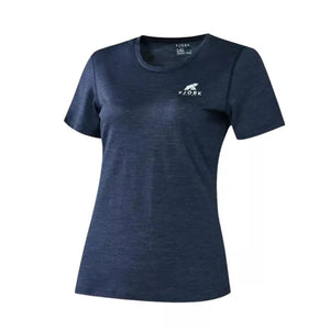 Bjork MC 140 Femme - Blue St Moritz - T-shirt - Fjork Merino