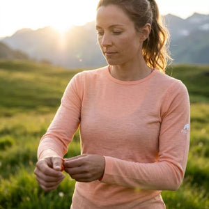Bjork ML 140 Femme - Nude Scuol - Baselayers - Fjork Merino