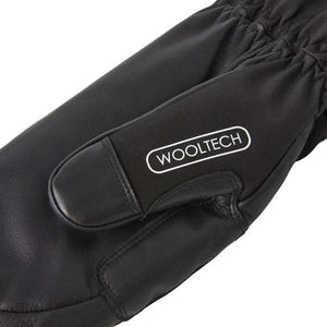 Moufles Merino Freeride — coloris Black Laax — Fjork Merino