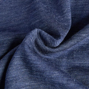 Polo Rigi Homme — coloris Blue St Moritz — laine mérinos — Fjork Merino