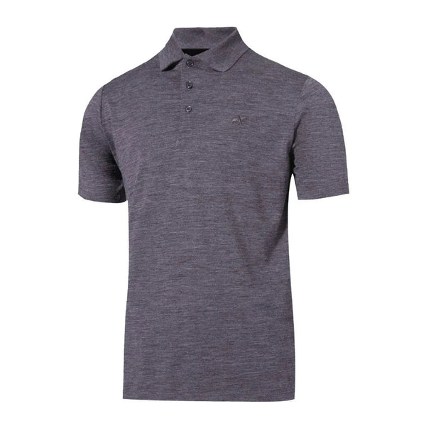 Polo Rigi Homme - Grey Zinal - Polo - Fjork Merino