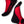 Chaussettes Pro Team SKI 90 Enfants - Pack de 2 paires - Rouge et Noir - Chaussettes - Fjork Merino