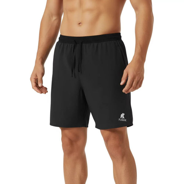Short Running Homme - Black Laax - Shorts - Fjork Merino