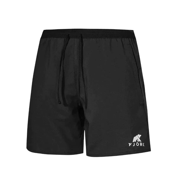 Short Running Femme - Black Laax - Shorts - Fjork Merino