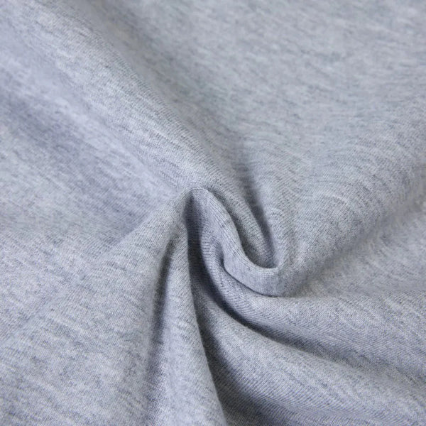 T shirt grand logo Besso Women ♻️ - FJORK Merino - Grey / Turquoise logo - T-shirt