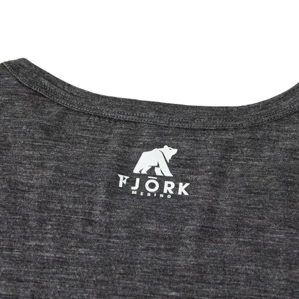 Débardeur Weisshorn Homme - Grey Saas Fee - Débardeur - Fjork Merino