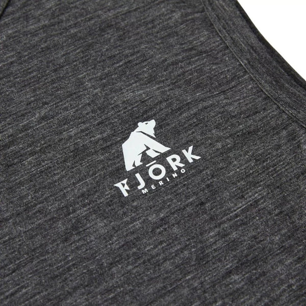 Débardeur Weisshorn Homme - Grey Saas Fee - Débardeur - Fjork Merino