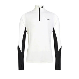 Tech Eiger 210 Zip Homme, coloris Polar White, laine mérinos, Fjork Merino