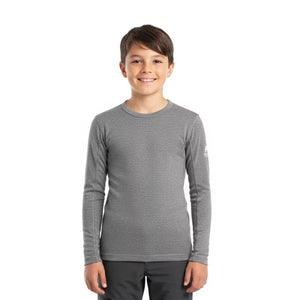 Top Enfant 210, coloris Grey Saas Fee, laine mérinos, Fjork Merino